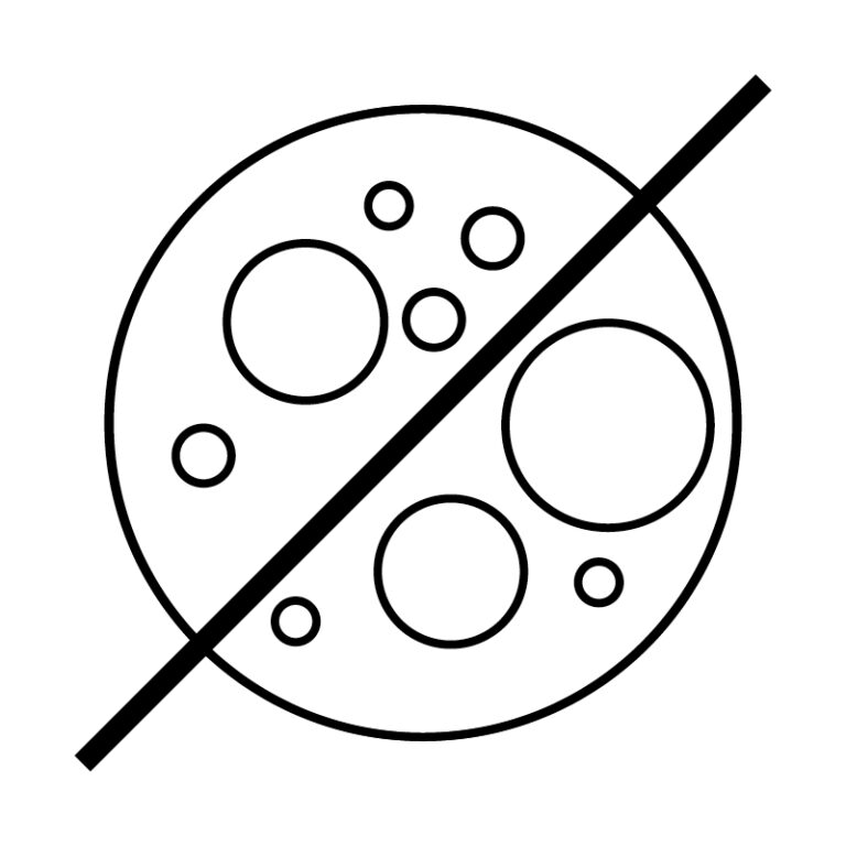 Symbol für schimmel- und pilzabwehrende Beschichtungen in Betonoptik für Badezimmer und Wohnräume. | © COLORIAMO